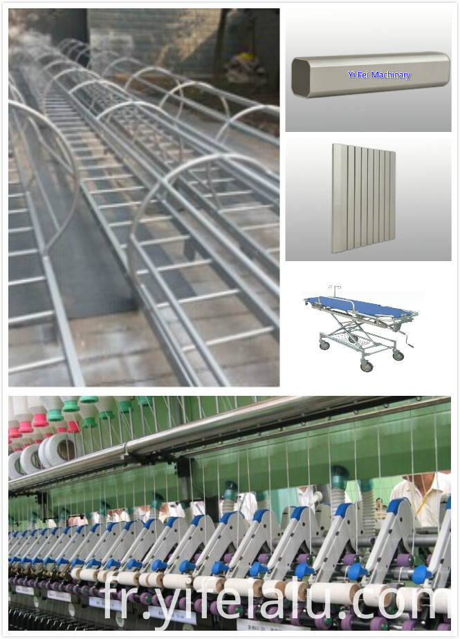 Profilé en aluminium pour accessoire de machinerie Aluminum Profile for Machinery Accessory